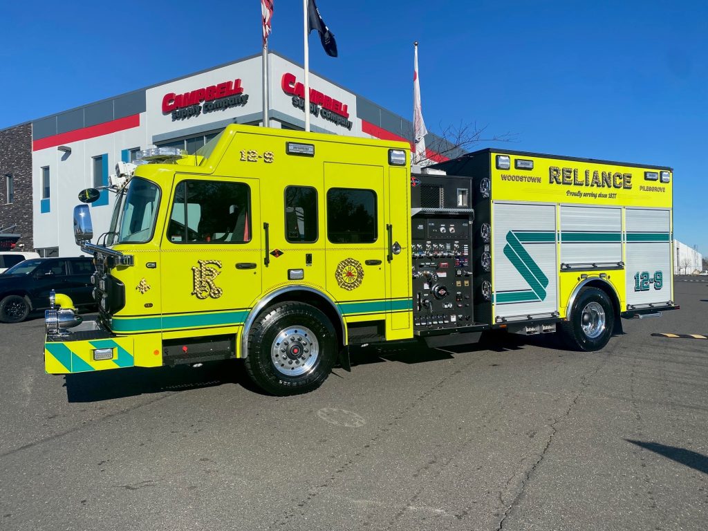 Reliance Fire Company Pilesgrove & Woodstown NJ Campbell Supply